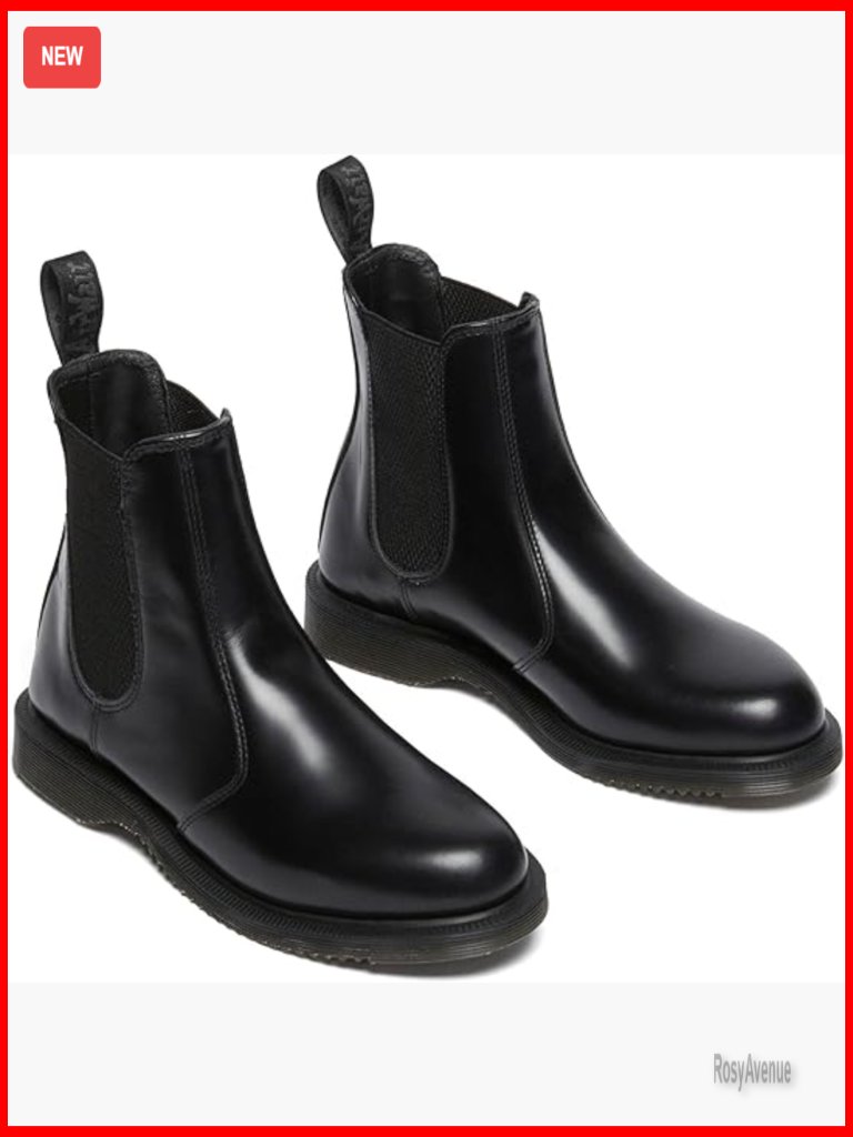 Leather Chelsea Boots With Air-Cushioned Sole, Ankle Height